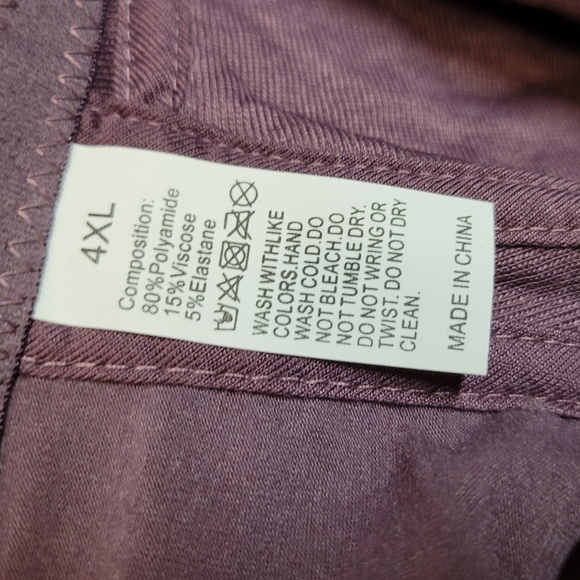 Wireless, unlined bra, deep lavender NWOT - Picture 6 of 6